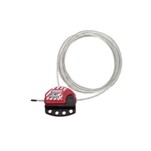 Master Lock Adjustable Cable Lockout 4mm Diameter x 4.5m Long - AIMS Industrial Supplies