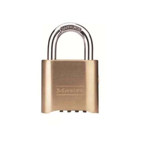 Master Lock Combination Padlock 8 x 57 x 25mm, Key Override - 01761