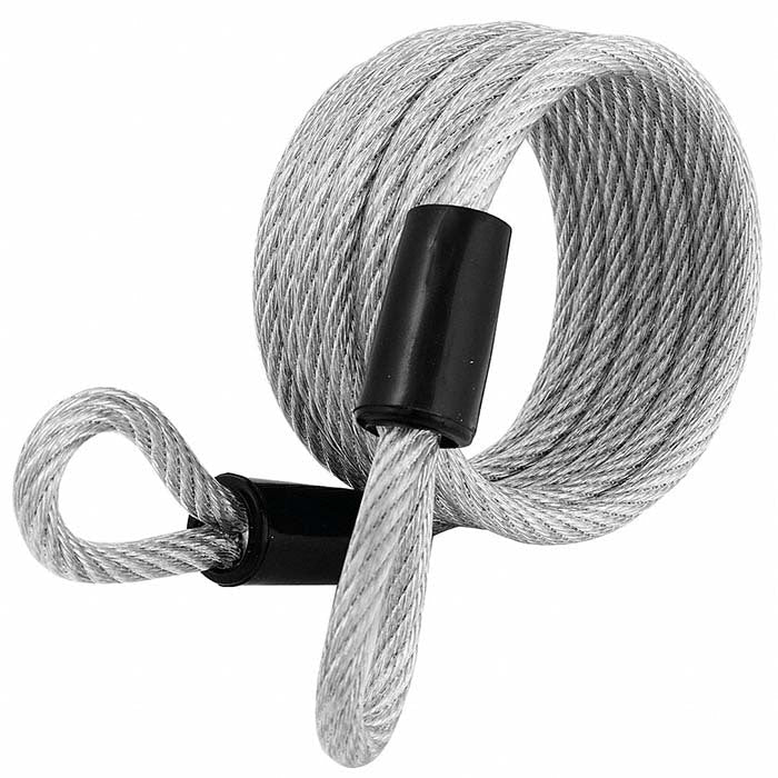 Master Lock General Use Cable Lock Wooven Steel 1.8m x 6mm - Pack of 2 - AIMS Industrial Supplies