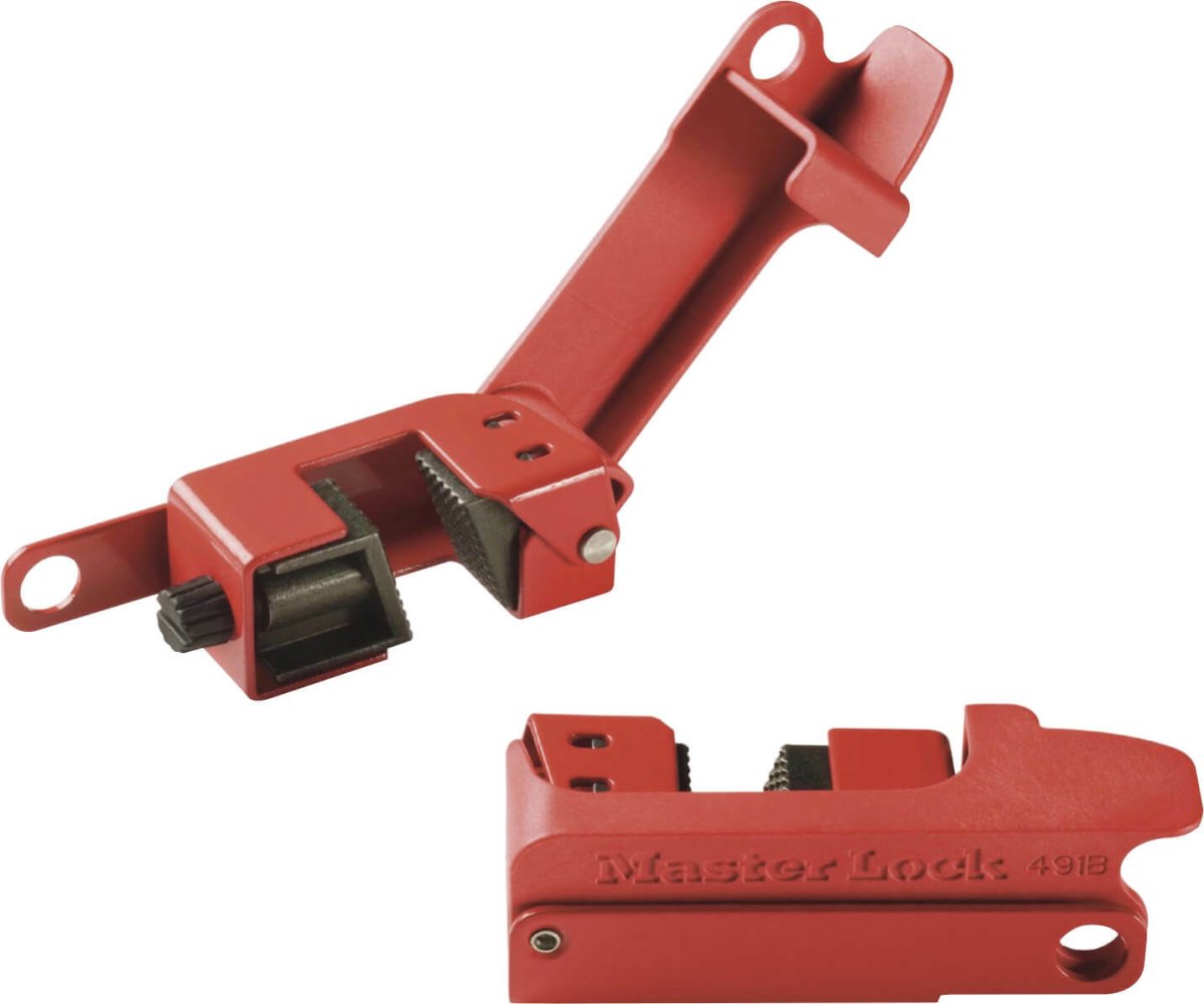 Master Lock Griptight Circuit Breaker Lockout 0491B - AIMS Industrial Supplies