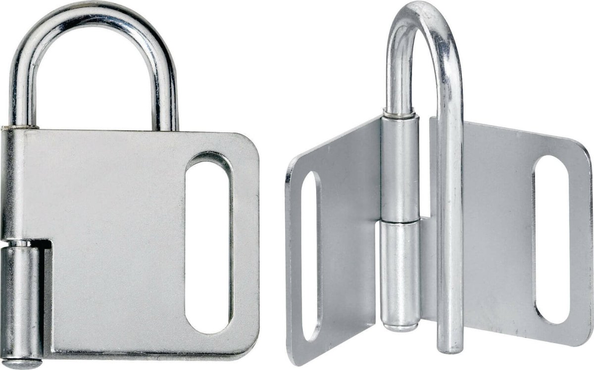 Master Lock Heavy Duty Lockout Hasp - Steel, 4 Lock, 25mm Jaw Diameter - AIMS Industrial Supplies