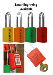 Master Lock In-House Laser Engraving on Safety Padlocks1