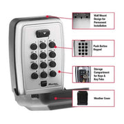 Master Lock Key Storage - Select Access Push Button - AIMS Industrial Supplies