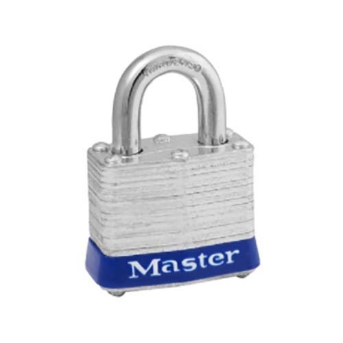 Master Lock Laminated Padlock Steel - Steel Shackle - AIMS Industrial Supplies
