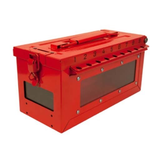 Master Lock Portable Group Lock Box With Window 30 Lock Capacity - AIMS Industrial Supplies