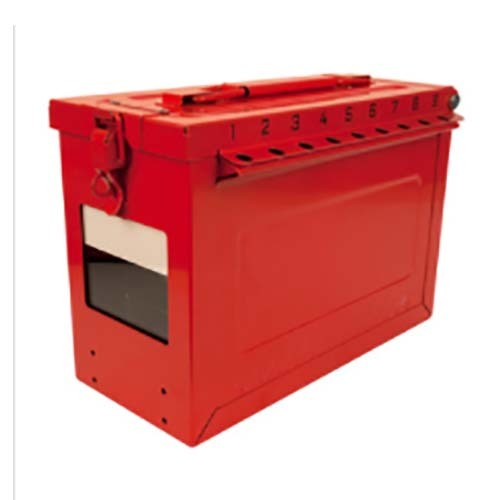 Master Lock Portable Group Lock Box With Window 55 Lock Capacity1