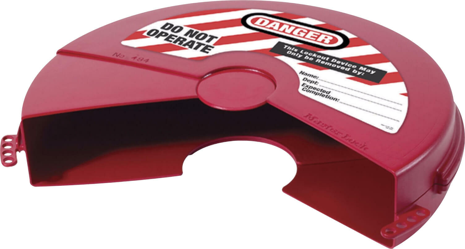 Master Lock Rotating Gate Valve Lockout Fits 8" - 13" Handles1