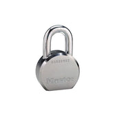 Master Lock Round Body Solid Steel Padlock 11x 51 x 22mm - 6230LHK - AIMS Industrial Supplies