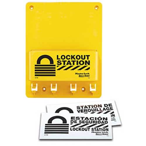 Master Lock S1700 Compact Lockout Station without Accessories - AIMS Industrial Supplies
