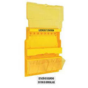 Master Lock S1900 Deluxe Lockout Station Unfilled - AIMS Industrial Supplies