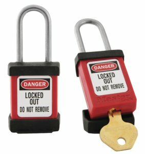 Master Lock S31 Safety Lockout Padlock / Isolation Lock - Red2