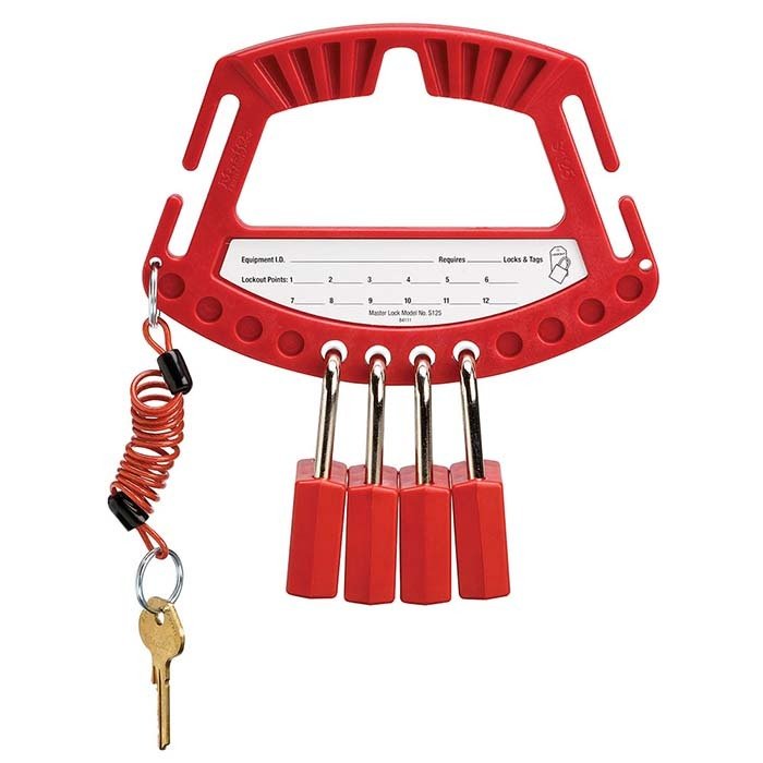 Master Lock Safety Padlock Caddy - AIMS Industrial Supplies