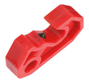 Master Lock Universal Circuit Breaker Lockout Clamp on - Plastic, Red1