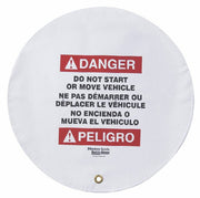 Master Lock Warning Steering Wheel Lockout Cover - 406mm - AIMS Industrial Supplies