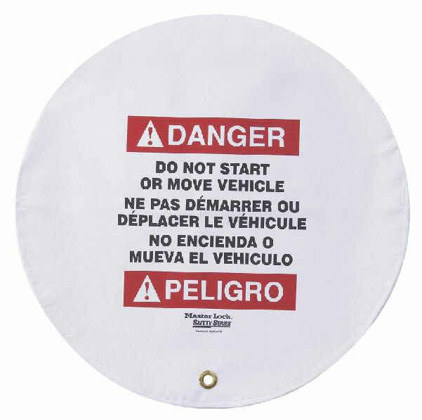 Master Lock Warning Steering Wheel Lockout Cover - 406mm1