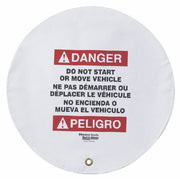 Master Lock Warning Steering Wheel Lockout Cover - 610mm - AIMS Industrial Supplies