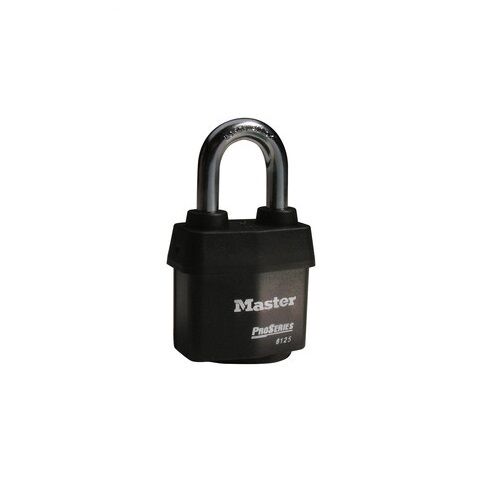 Master Lock Weather Tough Padlock 10 x 63 x 22mm, 61 Wide Body - 6125LJK