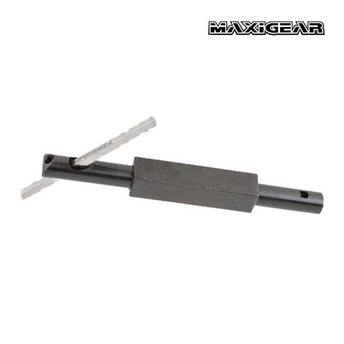 Maxigear 9/16x6-3/4" Double End Boring Bar w/Holder 45/90° 1/4" Sq Bit