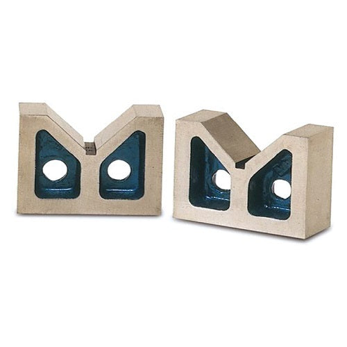 Maxigear Cast Iron Vee Block 125 x 50 x 80mm without Clamp