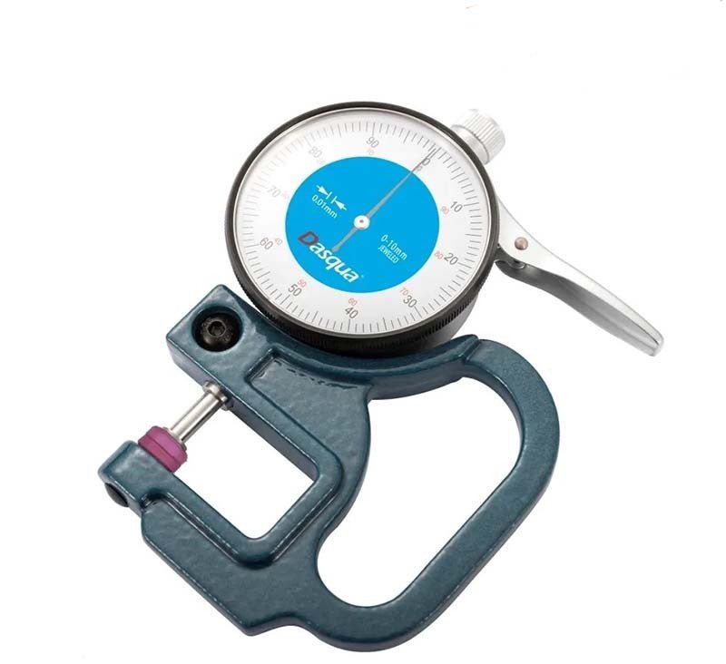 Maxigear Dial Thickness Gauge 0 - 10mm Range 0.1mm Graduation - AIMS Industrial Supplies