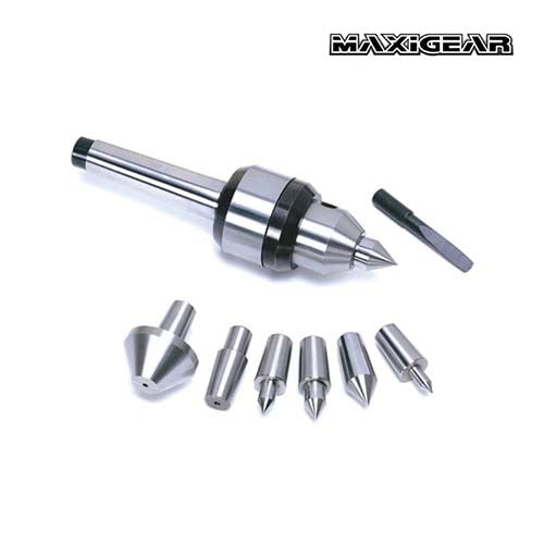 Maxigear Lathe Live Centre 3 Morse Taper With 7 Interchangeable Point