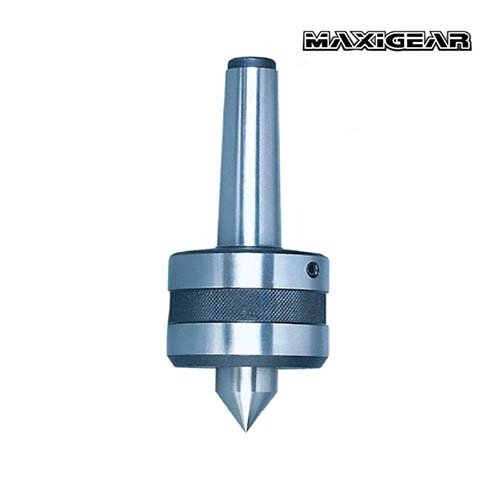 Maxigear Lathe Live Centre Dual Bearing Hardened Point - AIMS Industrial Supplies