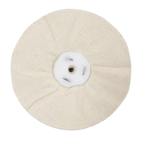 Maxigear Loose Leaf Calico Unstitched Polishing Mop 150mm x 200 Fold