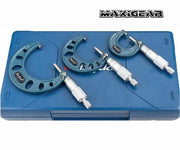 Maxigear Outside Micrometer 0 - 75mm Range 0.01" Graduation1