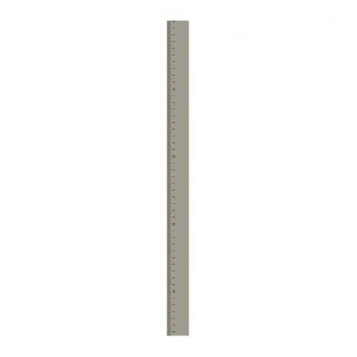 Maxigear Straight Edge With Bevel & 1mm Graduation Carbon Steel - AIMS Industrial Supplies