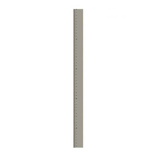 Maxigear Straight Edge With Bevel & 1mm Graduation Carbon Steel - AIMS Industrial Supplies