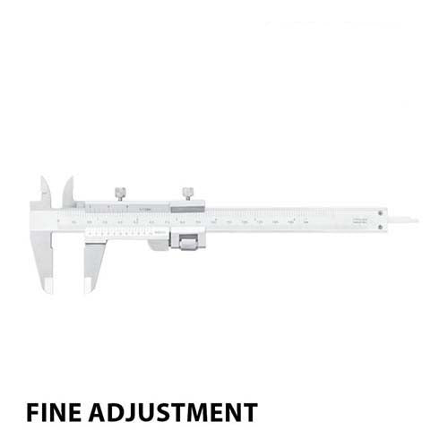 Dasqua Vernier Caliper Fine Adjustment Stainless Steel