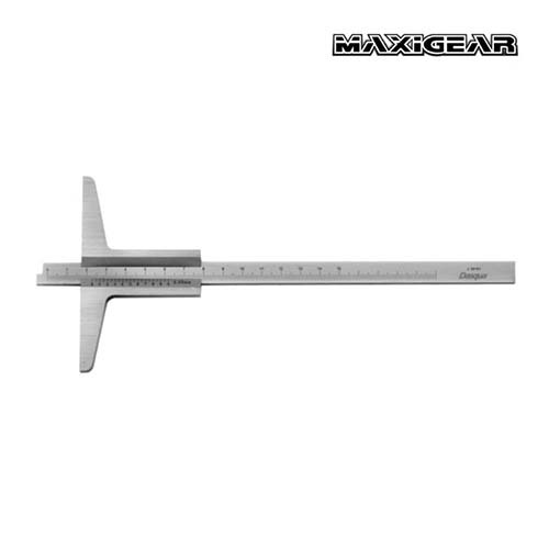 Maxigear Vernier Depth Gauge 300mm Range 0.02mm Graduation1
