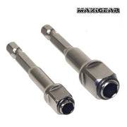 Maxigear Versa-Drive 2 in 1 Adapter (1/4" Hex - 3/8" & 5/16" Hex - 1/2")1