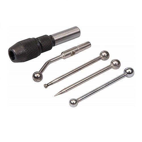 Maxigear Wiggler and Centre Finder Set (4 Pcs) Plus Snap in Holder - AIMS Industrial Supplies