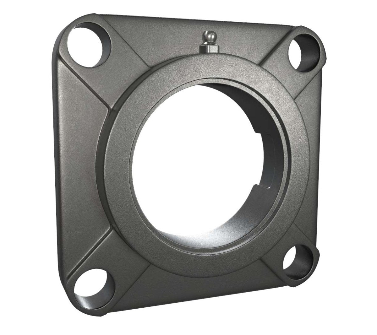 Medium Four Bolt Flange Cast Iron Bearing Housing - FX - AIMS Industrial Supplies
