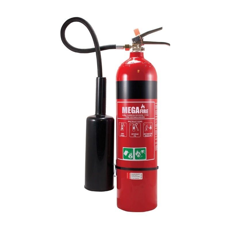 MegaFire Carbon Dioxide (CO2) Fire Extinguisher - AIMS Industrial Supplies