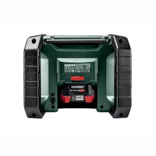 Metabo 12-18V Cordless Worksite Radio DAB+ Bluetooth (Tool Only) - 600778590 - AIMS Industrial Supplies