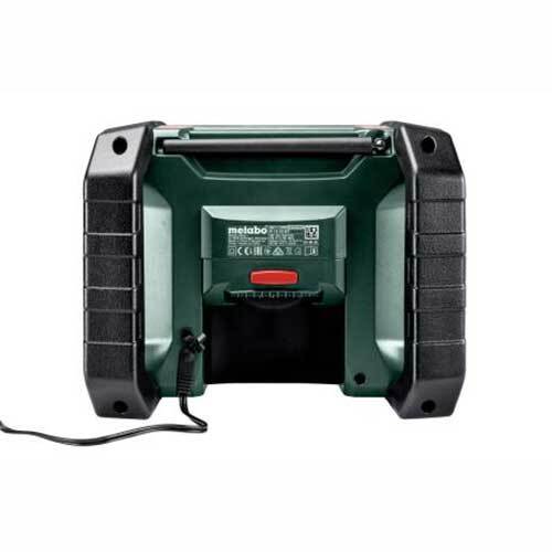 Metabo 12-18V Cordless Worksite Radio DAB+ Bluetooth (Tool Only) - 600778590 - AIMS Industrial Supplies