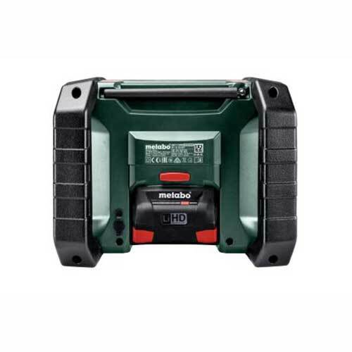 Metabo 12-18V Cordless Worksite Radio DAB+ Bluetooth (Tool Only) - 600778590 - AIMS Industrial Supplies