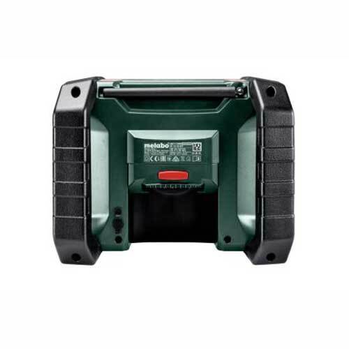 Metabo 12-18V Cordless Worksite Radio DAB+ Bluetooth (Tool Only) - 600778590 - AIMS Industrial Supplies