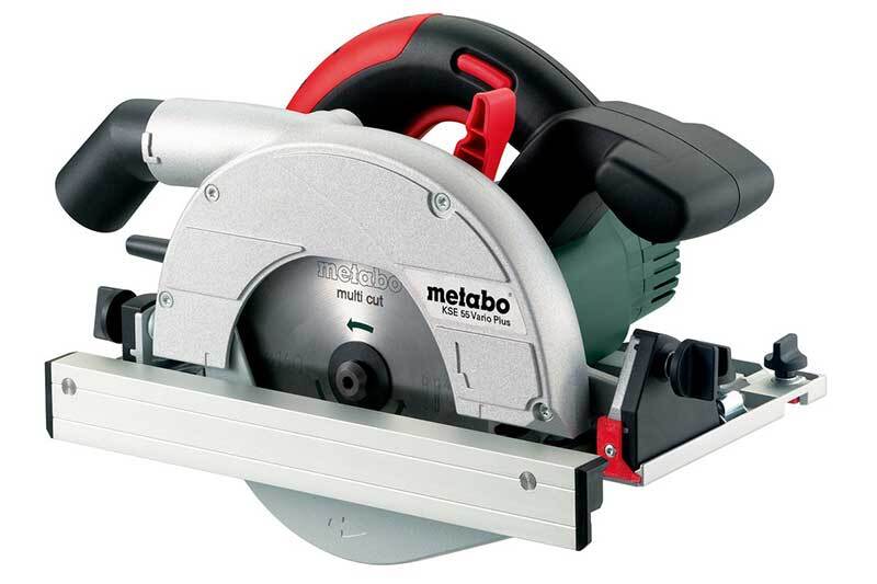 Metabo 1200W Plunge Cut Circular Saw - KSE 55 Vario Plus (KSE 55 Vario Plus)1