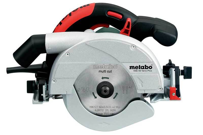 Metabo 1200W Plunge Cut Circular Saw - KSE 55 Vario Plus (KSE 55 Vario Plus)2