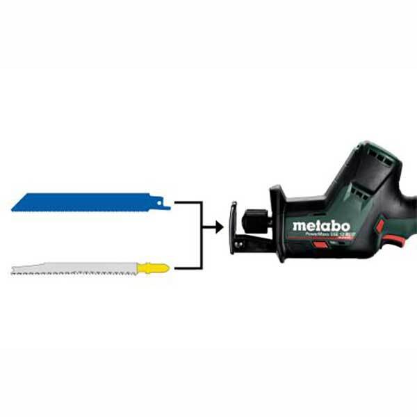 Metabo 12V Brushless Reciprocating/Sabre Saw PowerMaxx SSE 12 BL (Tool Only)2