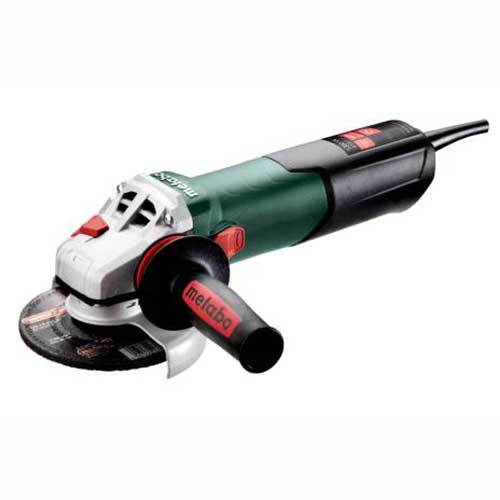 Metabo 1350W Angle Grinder, Safety Clutch Quick Locking Nut - 6036271901