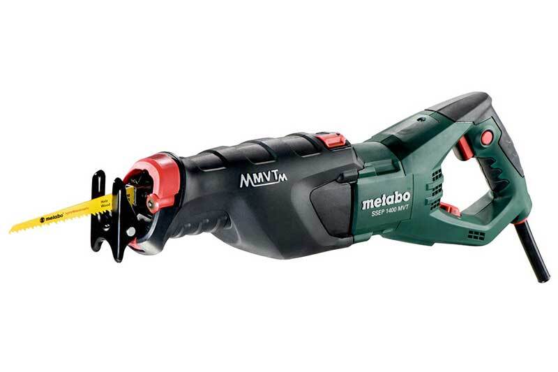 Metabo 1400W Sabre Saw SSEP-1400MVT (606178500) - AIMS Industrial Supplies