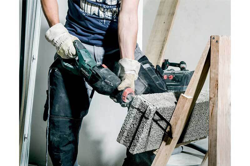 Metabo 1400W Sabre Saw SSEP-1400MVT (606178500) - AIMS Industrial Supplies