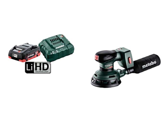 Metabo 18V 125mm 4.0Ah Brushless Random Orbital Sander Kit - AU600146001