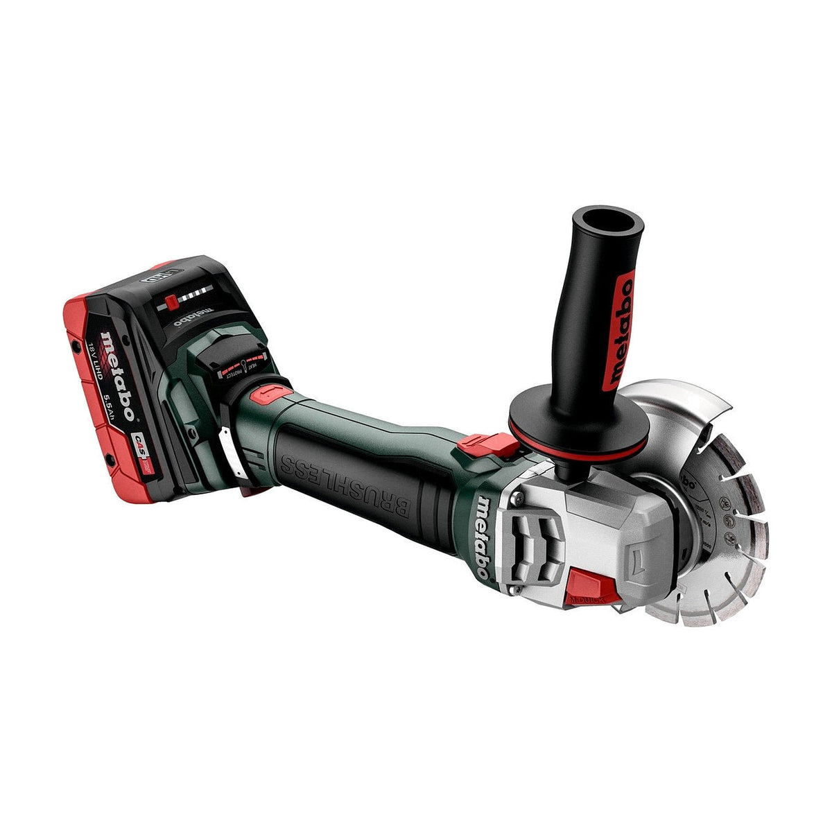 Metabo 18V 125mm Brushless Angle Grinder With Brake (Tool Only) - 613054850