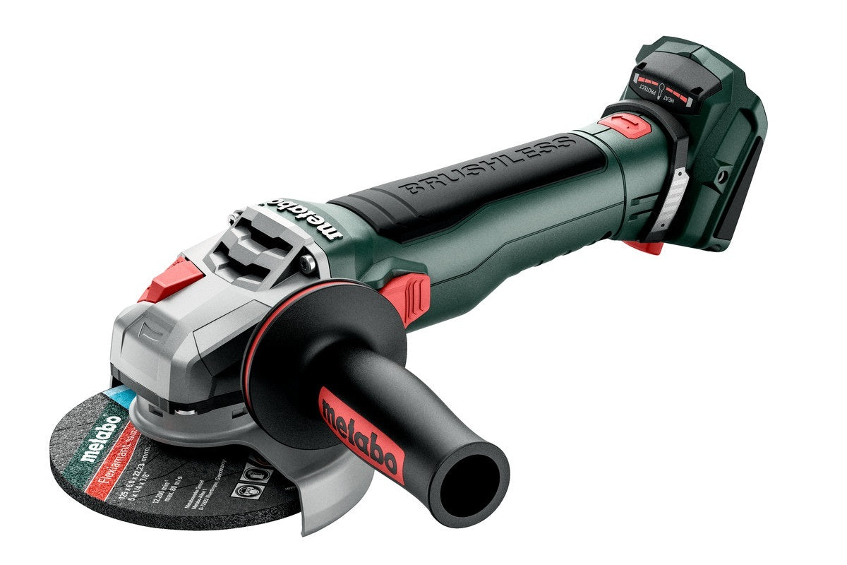 Metabo 18V 125mm Brushless Angle Grinder With Brake (Tool Only) - 6130548501