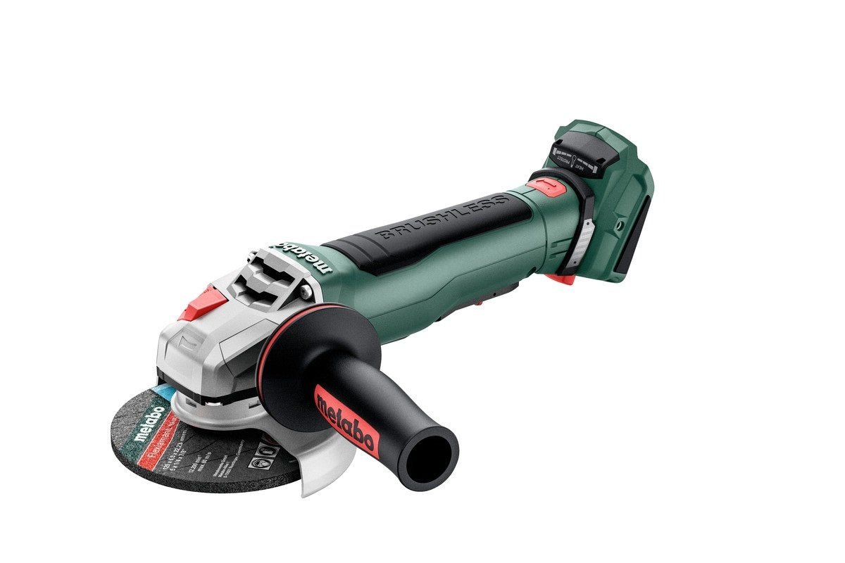 Metabo 18V 125mm Brushless Angle Grinder With Paddle Switch (Tool Only) - 613059850 - AIMS Industrial Supplies